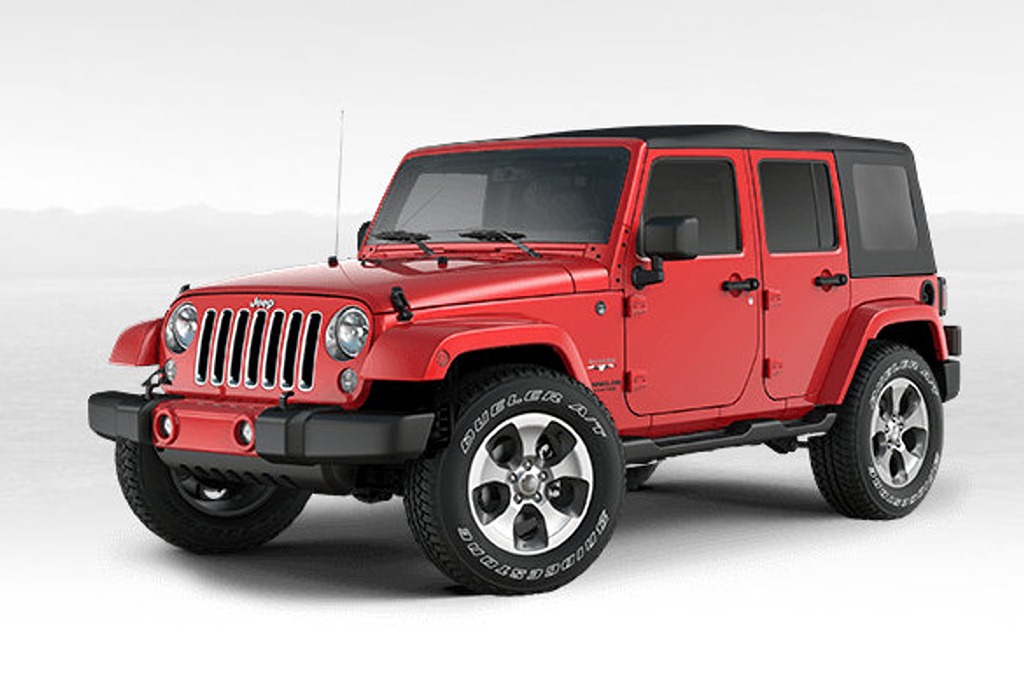 Jeep Wrangler белый полный привод