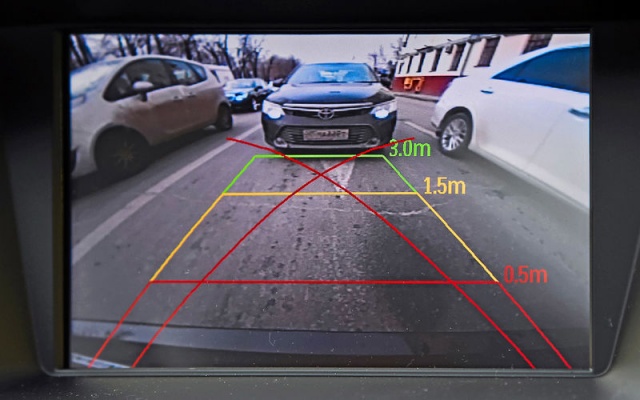 Как настроить парковочные линии в камере заднего вида на андроид